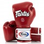 Fairtex BGV9 Боксерские Перчатки Мексиканский Стиль "Heavy Hitter's" Красные